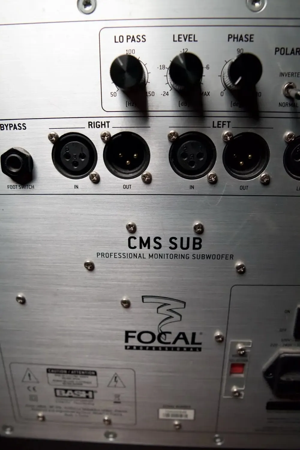Monitores Focal CMS 50 + CMS Sub (sin caja)