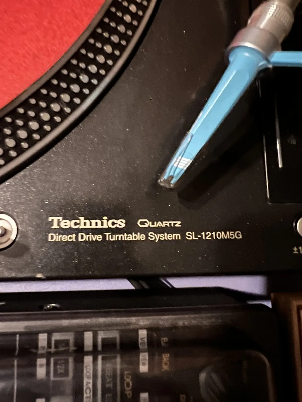 Tornamesas Technics SL-1210 M5G — pack completo